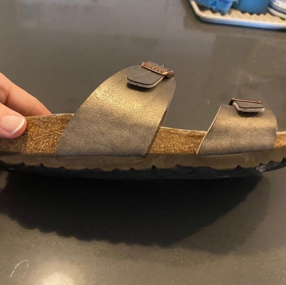 Birkenstock Sydney Birko-flor, Graceful Taupe SZ 36 - Picture 7 of 8